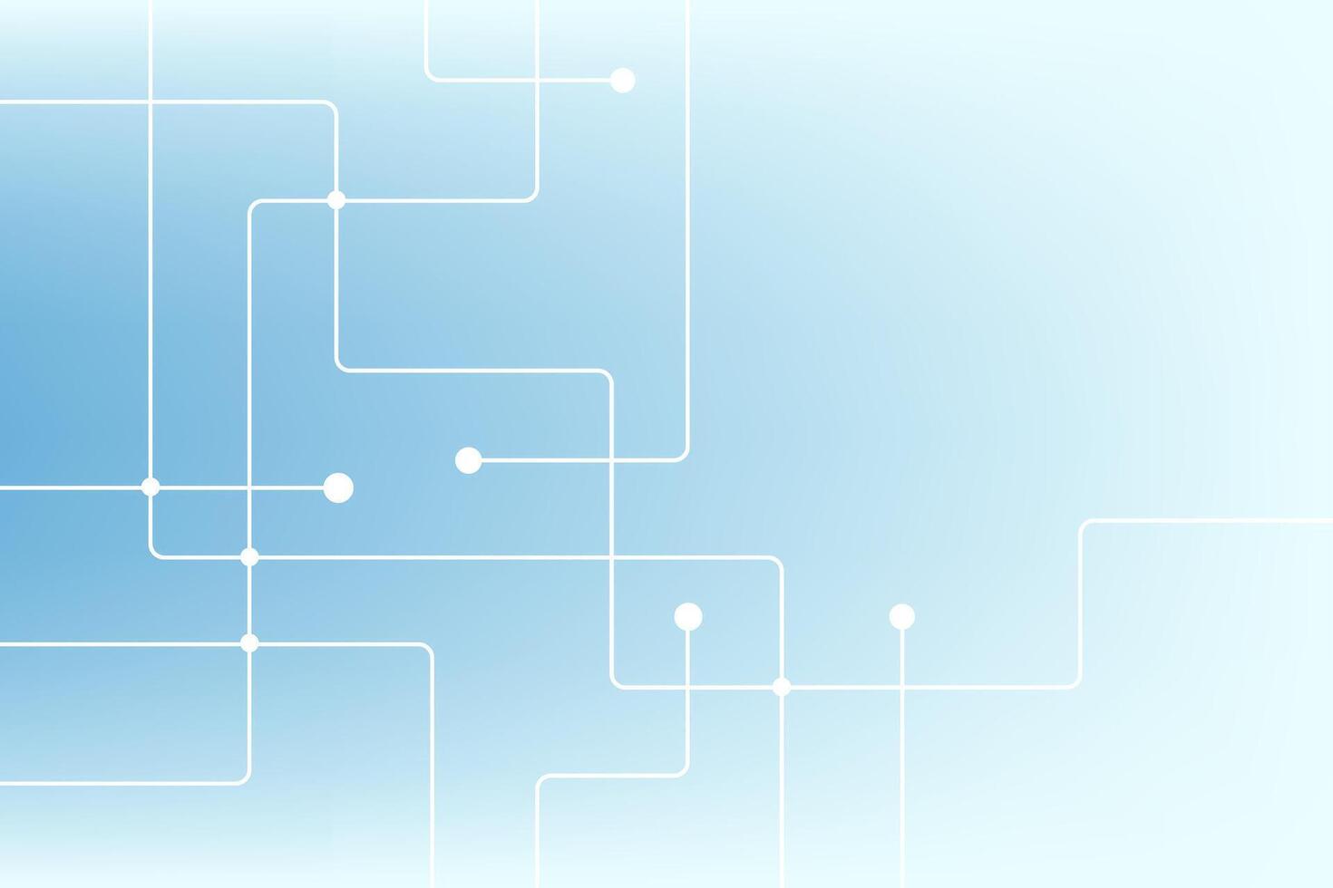 abstract background simple geometric line shape on white and blue background vector