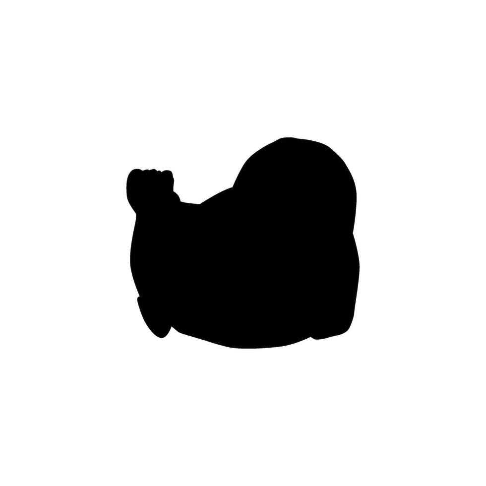 Silhouette or the Pinnipeds or seals vector