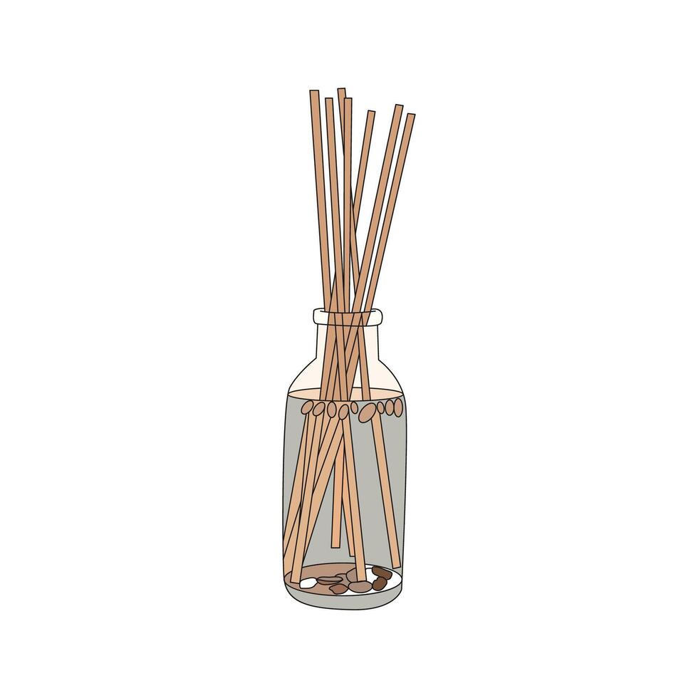 Vibrant, Fragrance Aromatherapy Natural Diffuser vector