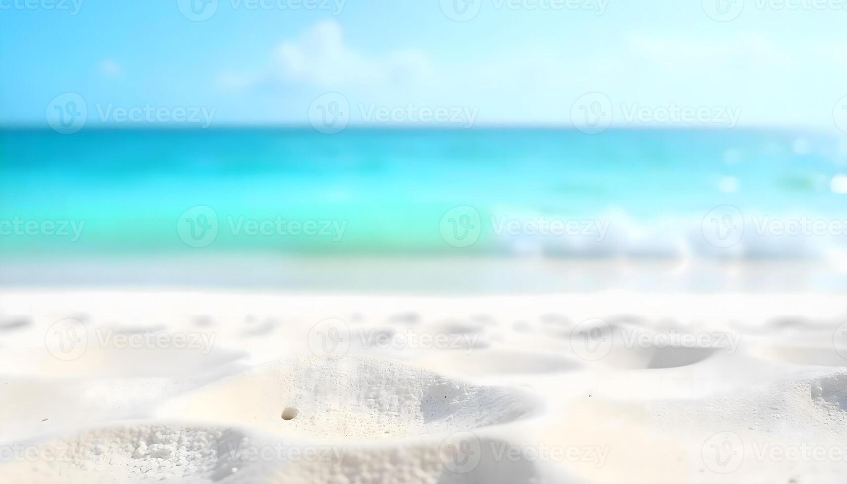 Tropical Beach Scene, Enhance Your Product Visuals with Elegance photo