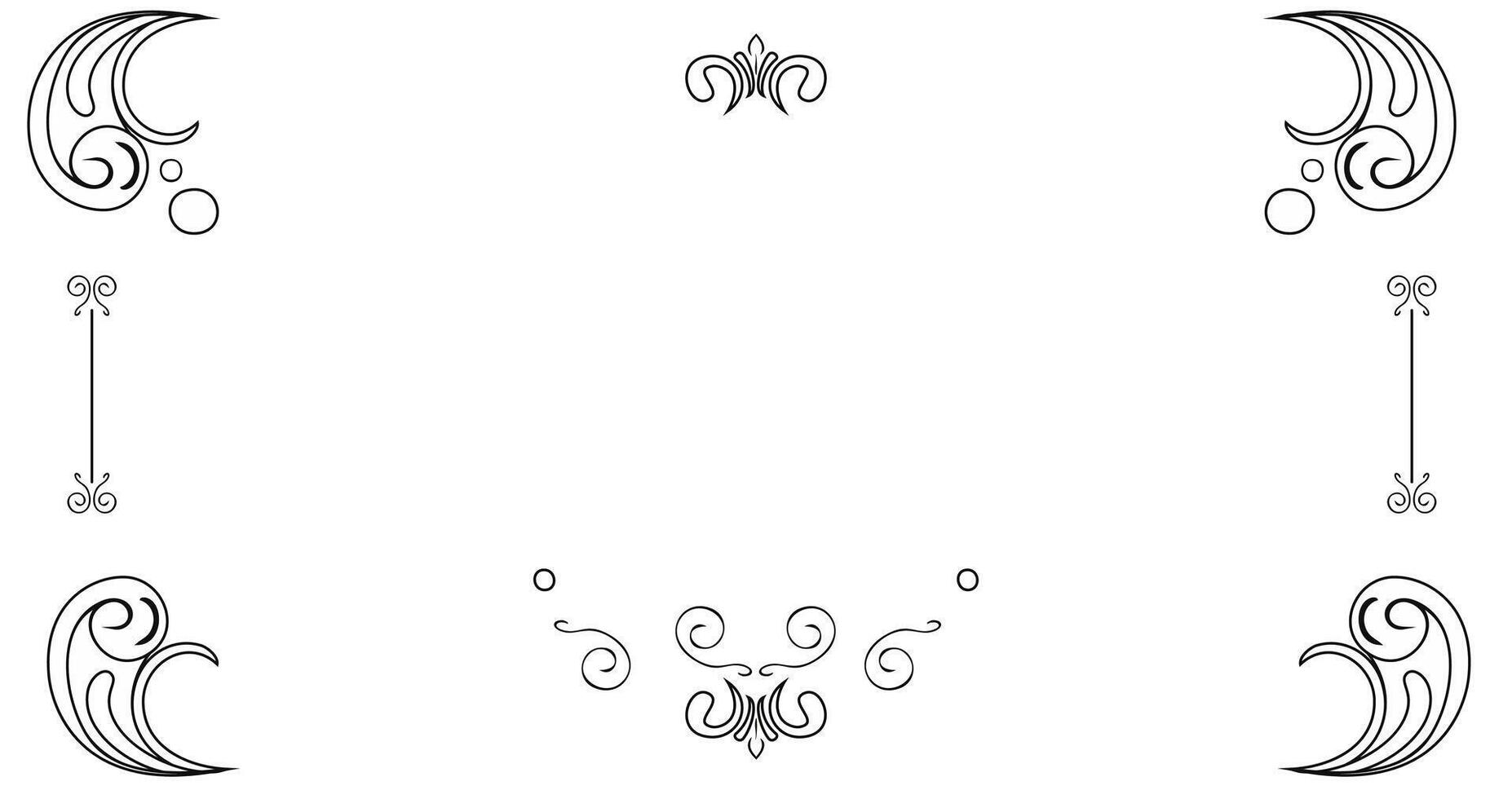 Elegant Floral Frame Design vector