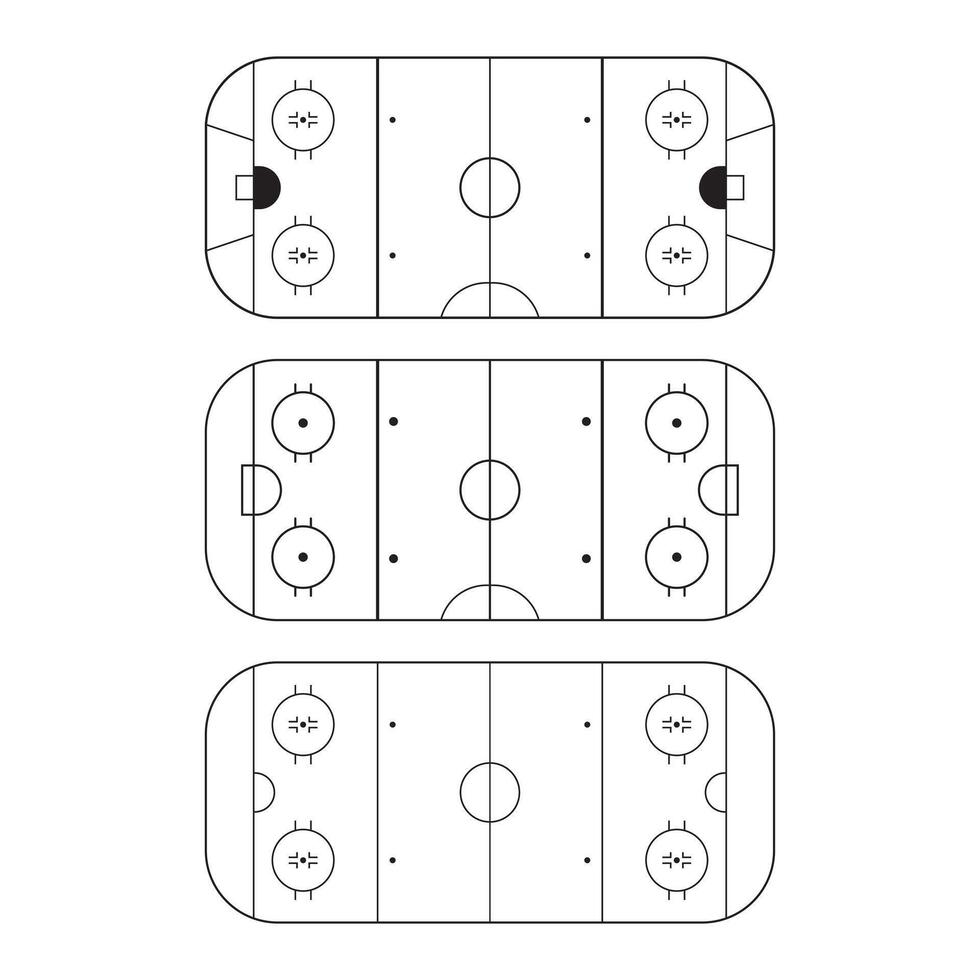 Ice Hockey Rink, Hockey Clip Art and Ice Hockey Rink Cut File vector