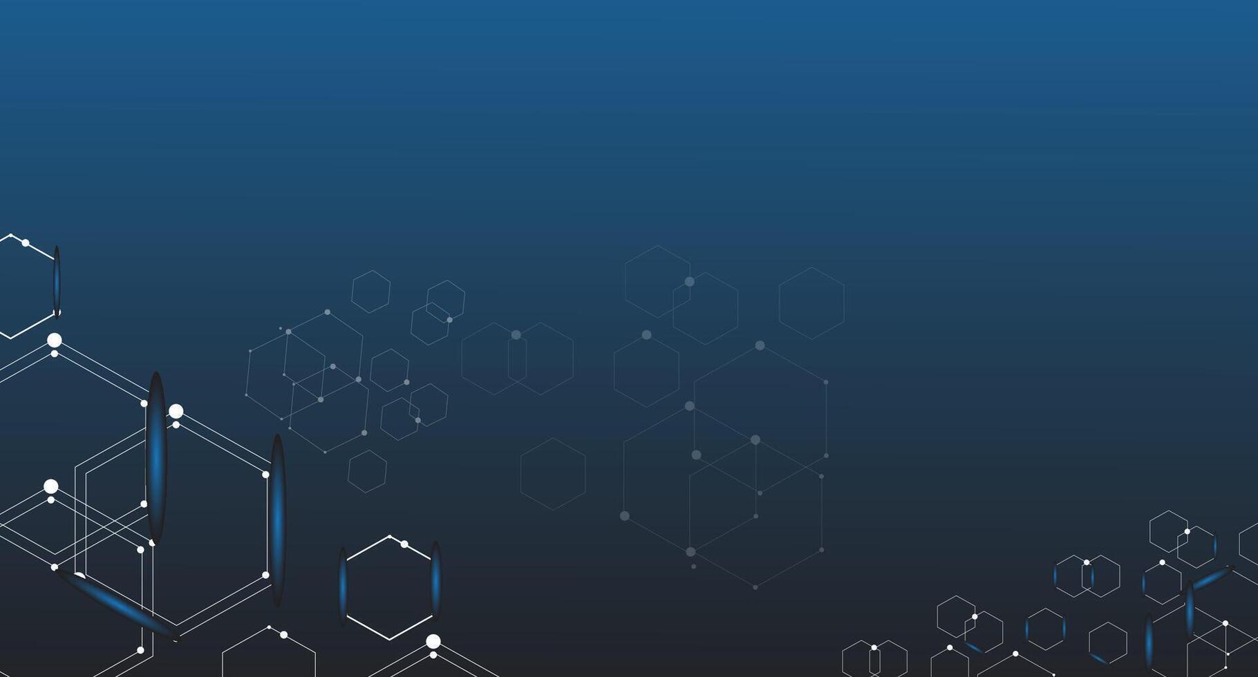 Abstract Digital Technology Network Design vector