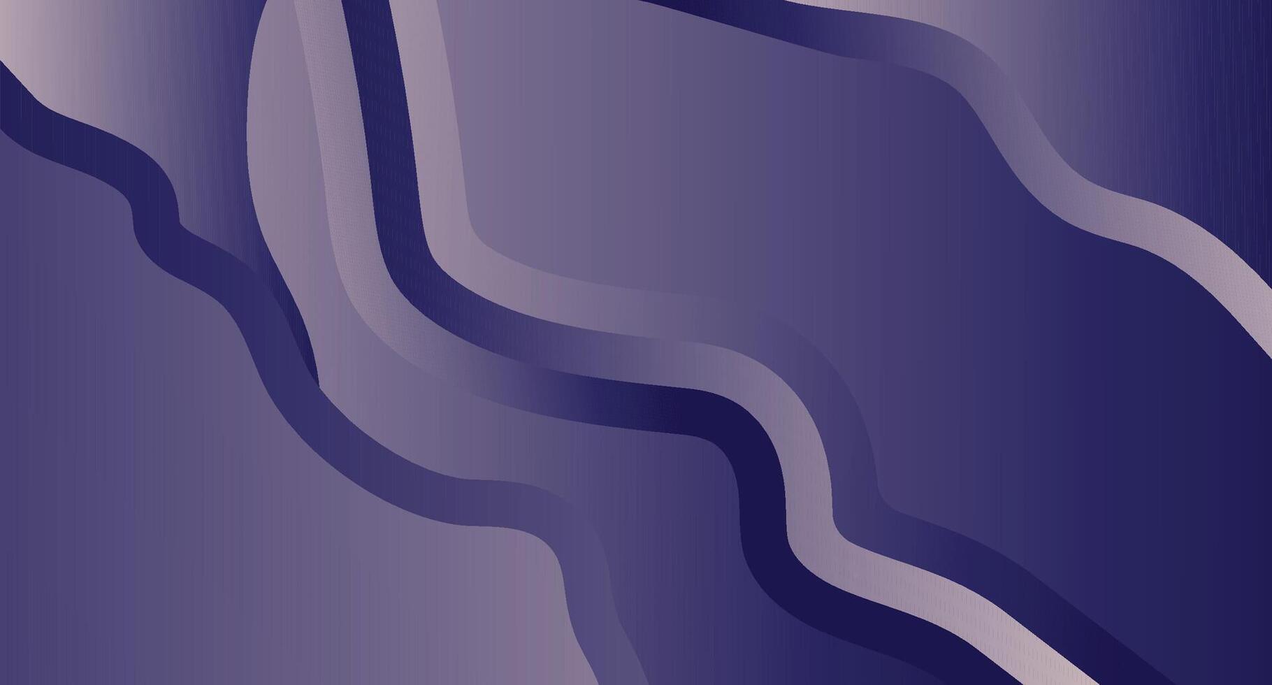Abstract Purple and Blue Wave Background Design vector