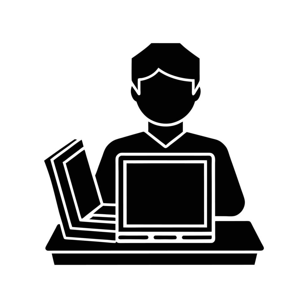Online Meeting and Webinar Icon vector