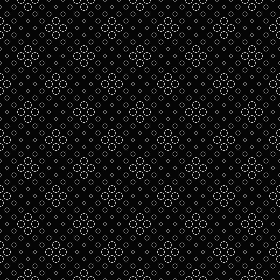 Monochrome geometrical abstract ring pattern background design vector