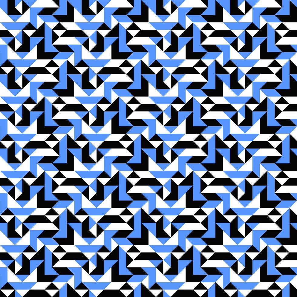 Triangle pattern background design - seamless repetitive abstract graphic vector