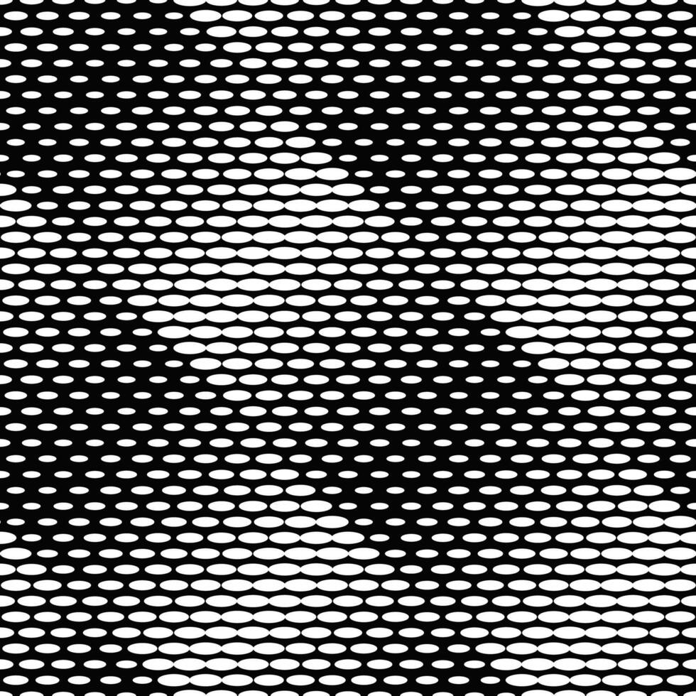 Abstract geometric seamless oval pattern background design vector
