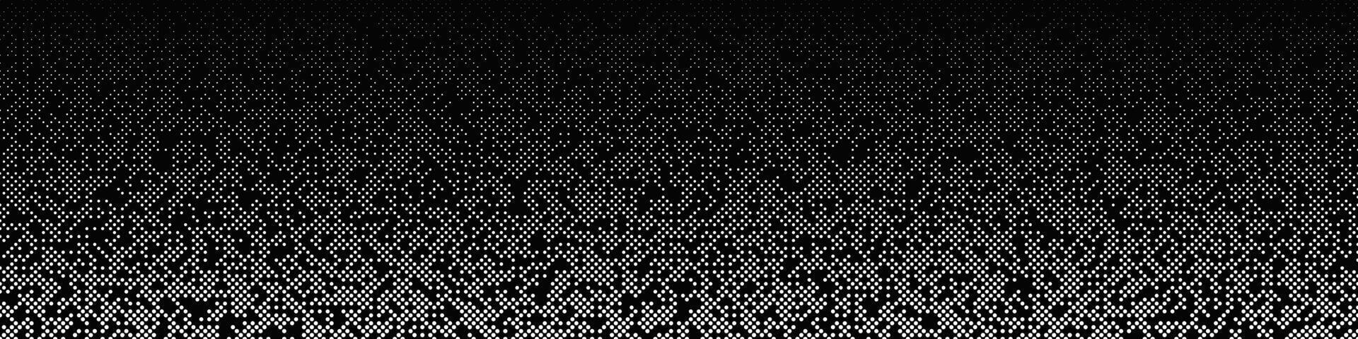 Monochrome repeating geometric abstract dot pattern background design vector