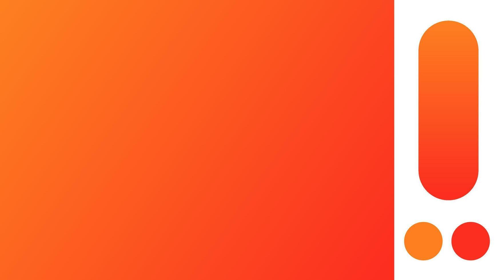 Orange and Red Orange gradient background with light blurred pattern. Abstract illustration with gradient blur design. Blurred colored abstract background. Colorful gradient illustration vector
