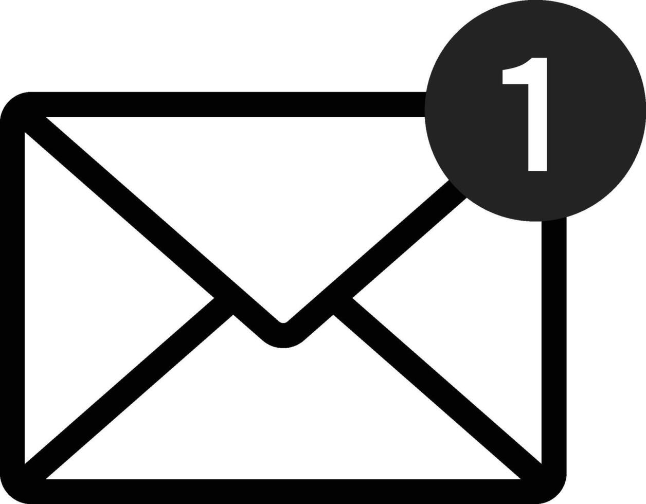 Email multimedia icons on white background vector