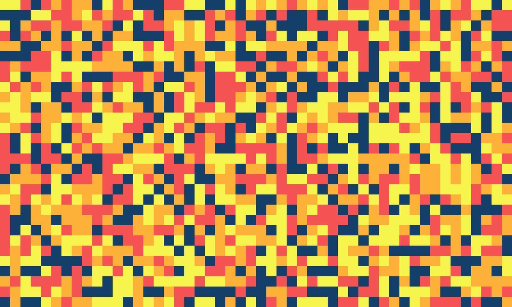Pixel art background vector