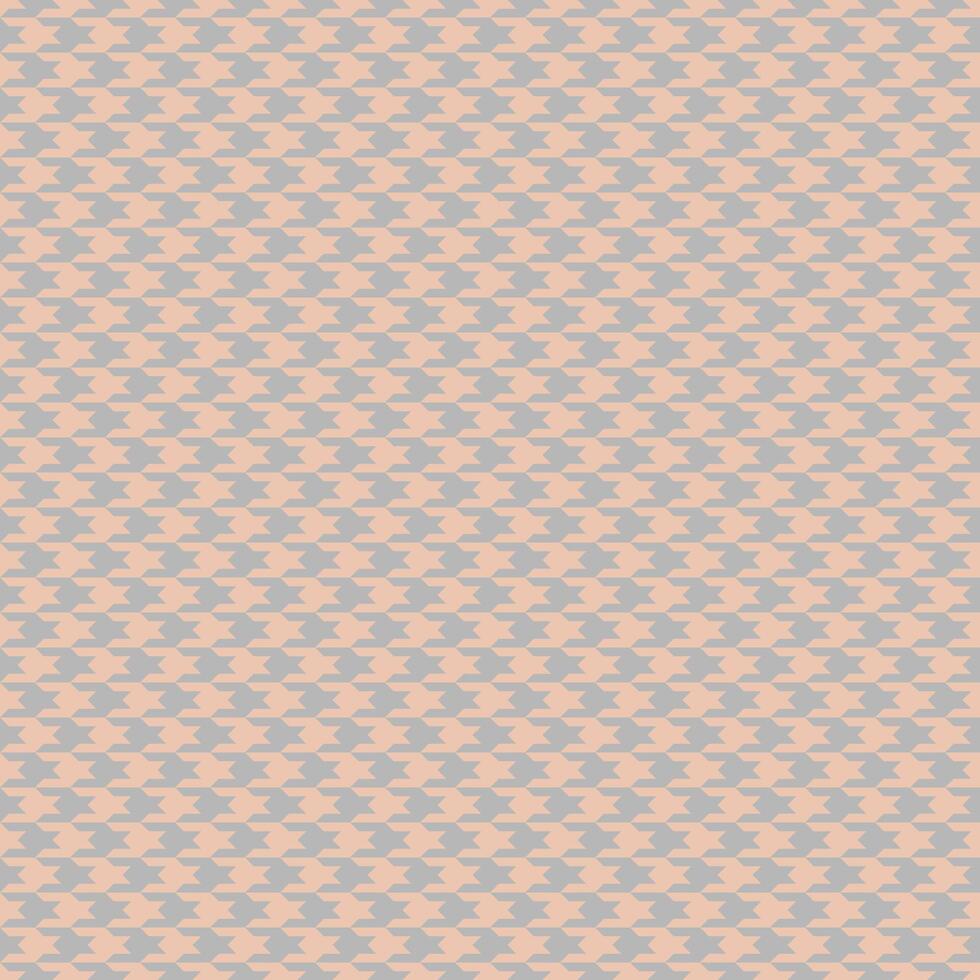 Elegant pastel pink and gray houndstooth pattern. Perfect for textile design, website backgrounds, or fashion projects. vector
