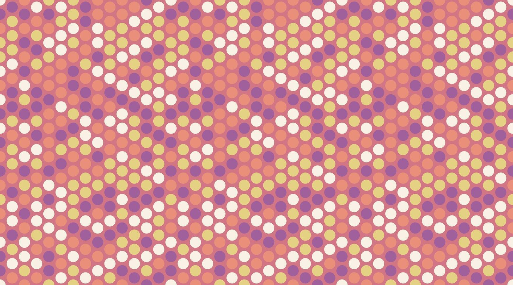 Vibrant pastel circles create a dynamic diagonal pattern, perfect for backgrounds, textiles, or website designs. vector