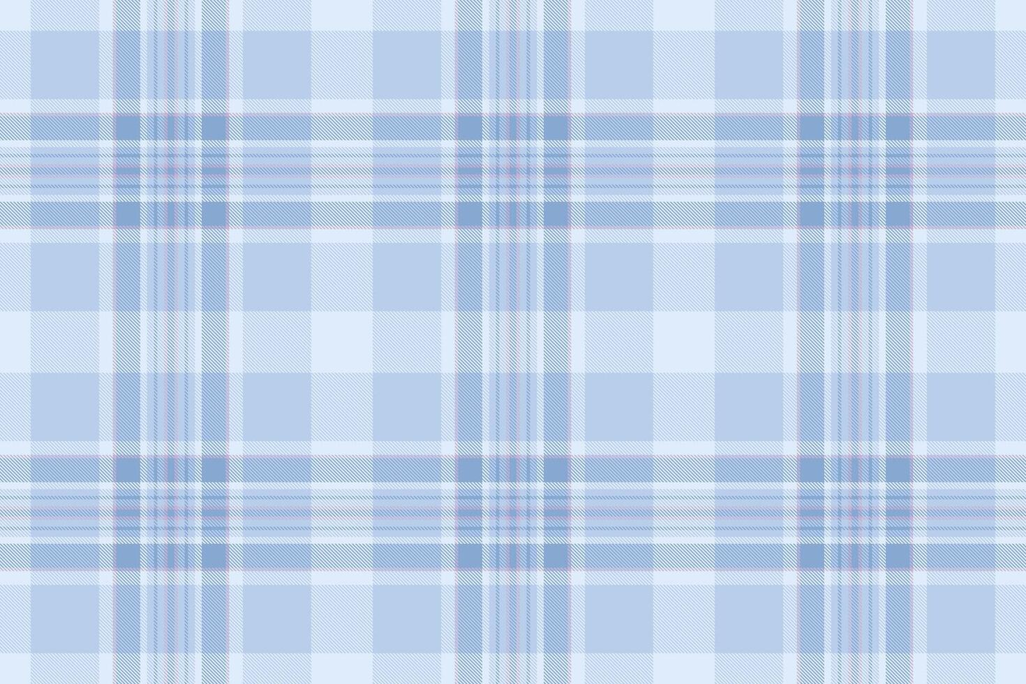 Customer fabric background tartan, folklore pattern textile plaid. Net seamless texture check in light and blue colors. vector
