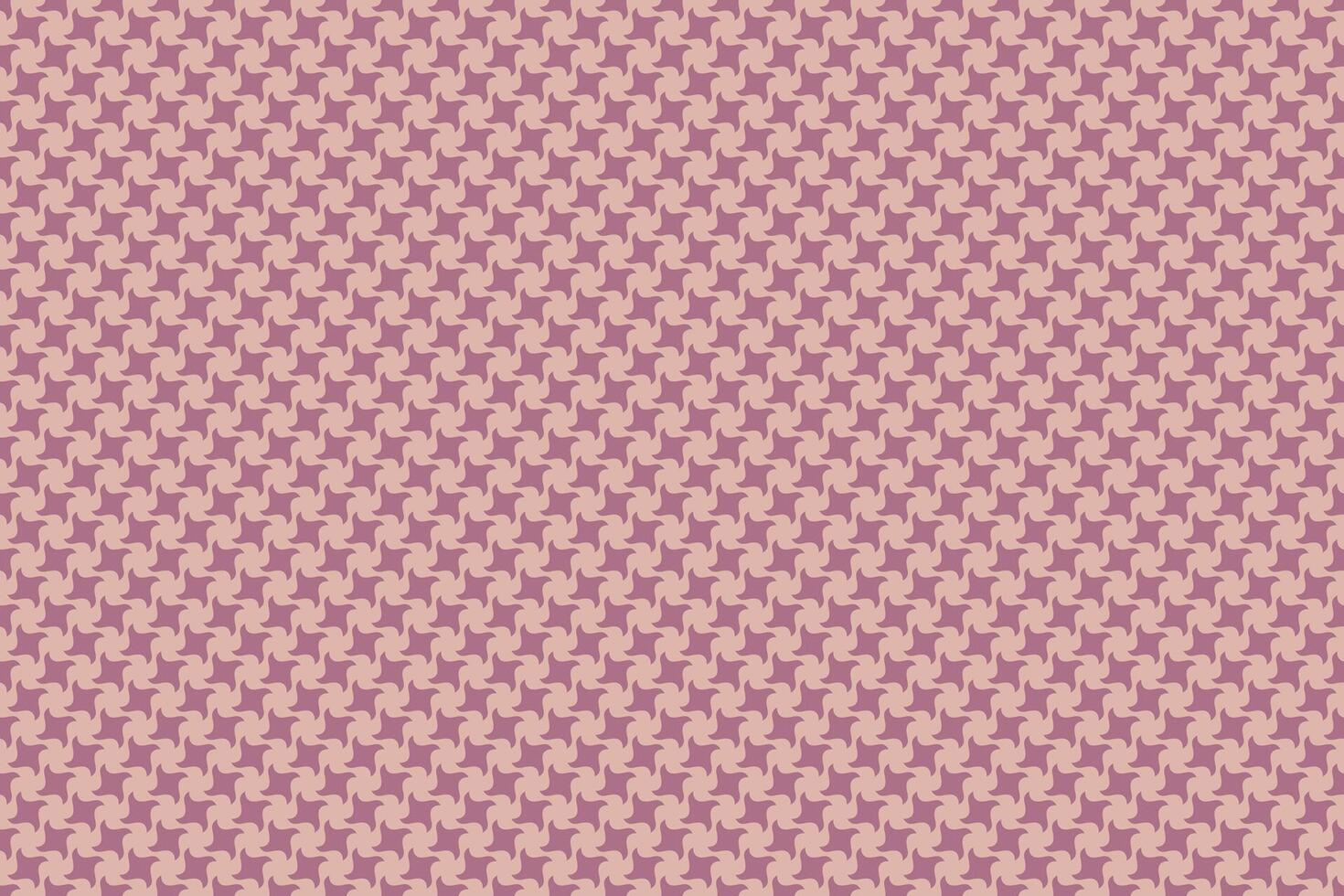 Elegant dusty rose pink houndstooth pattern. Perfect for textile design, fashion, websites, or branding. This sophisticated geometric texture offers a subtle yet stylish visual appeal. vector