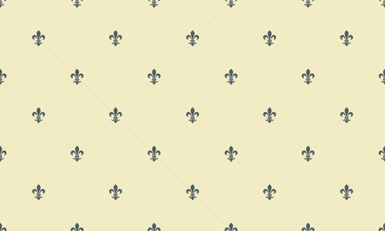 A wallpaper with a fleur de lis pattern vector