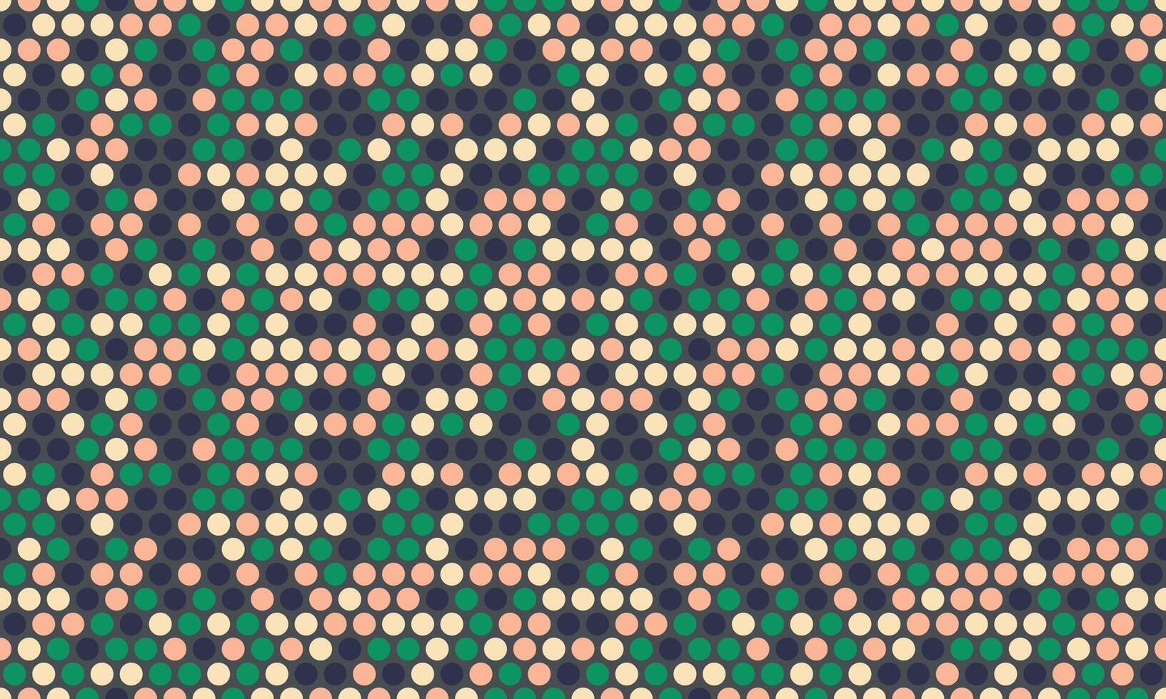 Abstract geometric pattern of pastel circles in a zigzag arrangement. Perfect for website backgrounds, textile designs, or modern branding. vector
