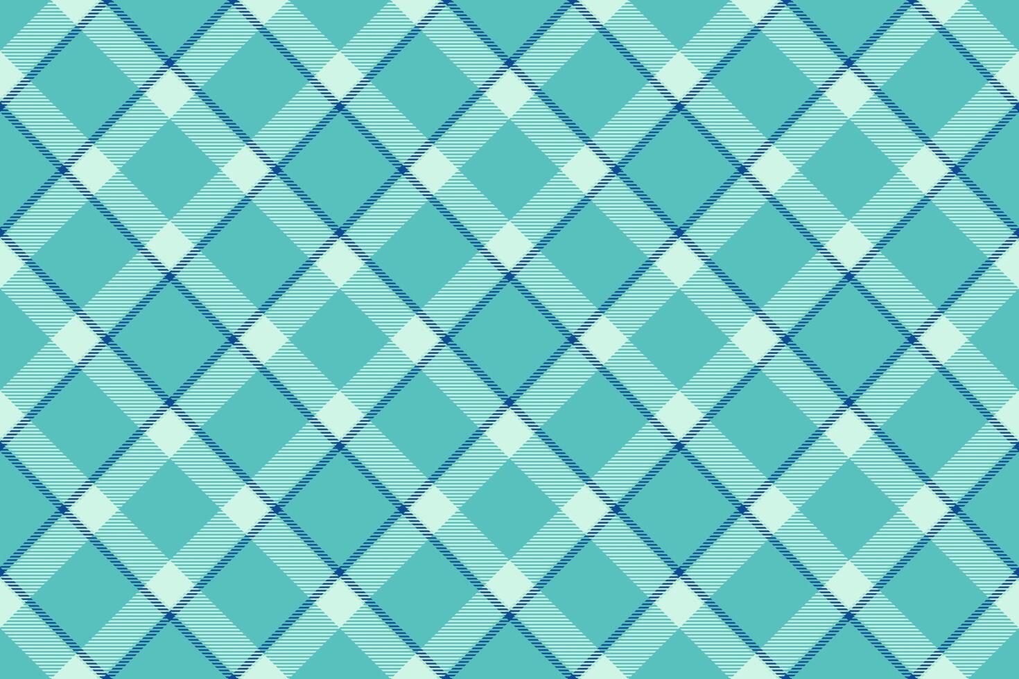 Serene teal and white plaid pattern. Perfect for textile design, website backgrounds, or crafting projects. This refreshing, minimalist design evokes feelings of calmness and order. vector