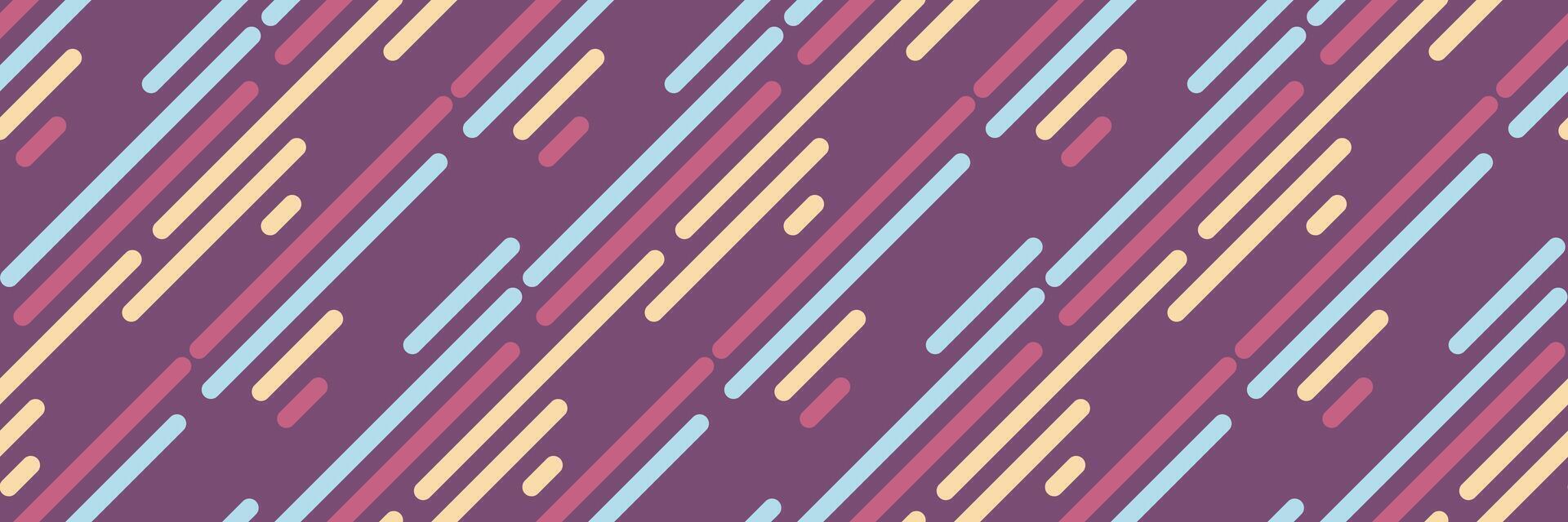 Abstract diagonal lines pattern. Pastel colors on a muted purple background create a dynamic, modern design. Ideal for website backgrounds, textiles, or packaging. vector