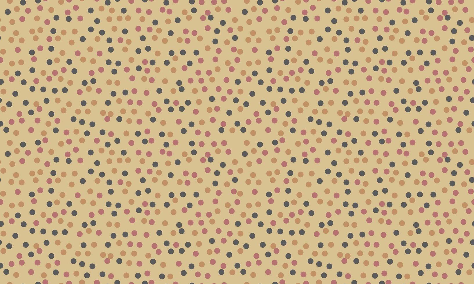 Abstract seamless pattern with scattered dots in muted earth tones. Perfect for backgrounds, textiles, or packaging design. Evokes a sense of calm and natural beauty. vector