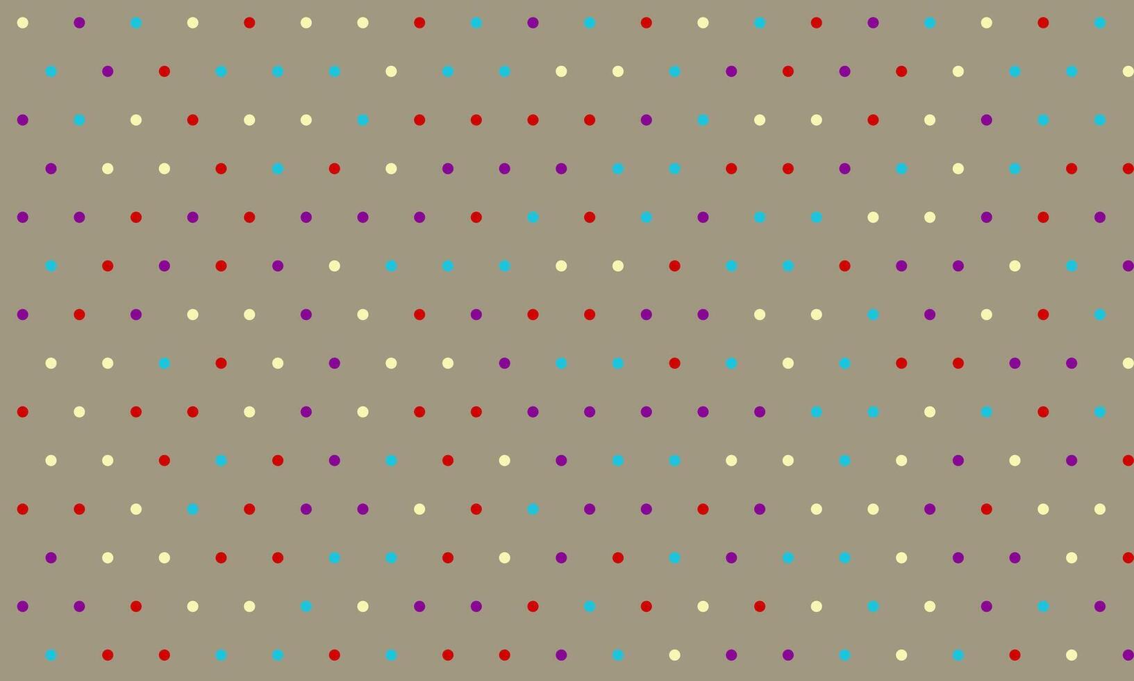 Abstract colorful polka dot pattern on a neutral background. Perfect for textile design, website backgrounds, or playful branding. vector