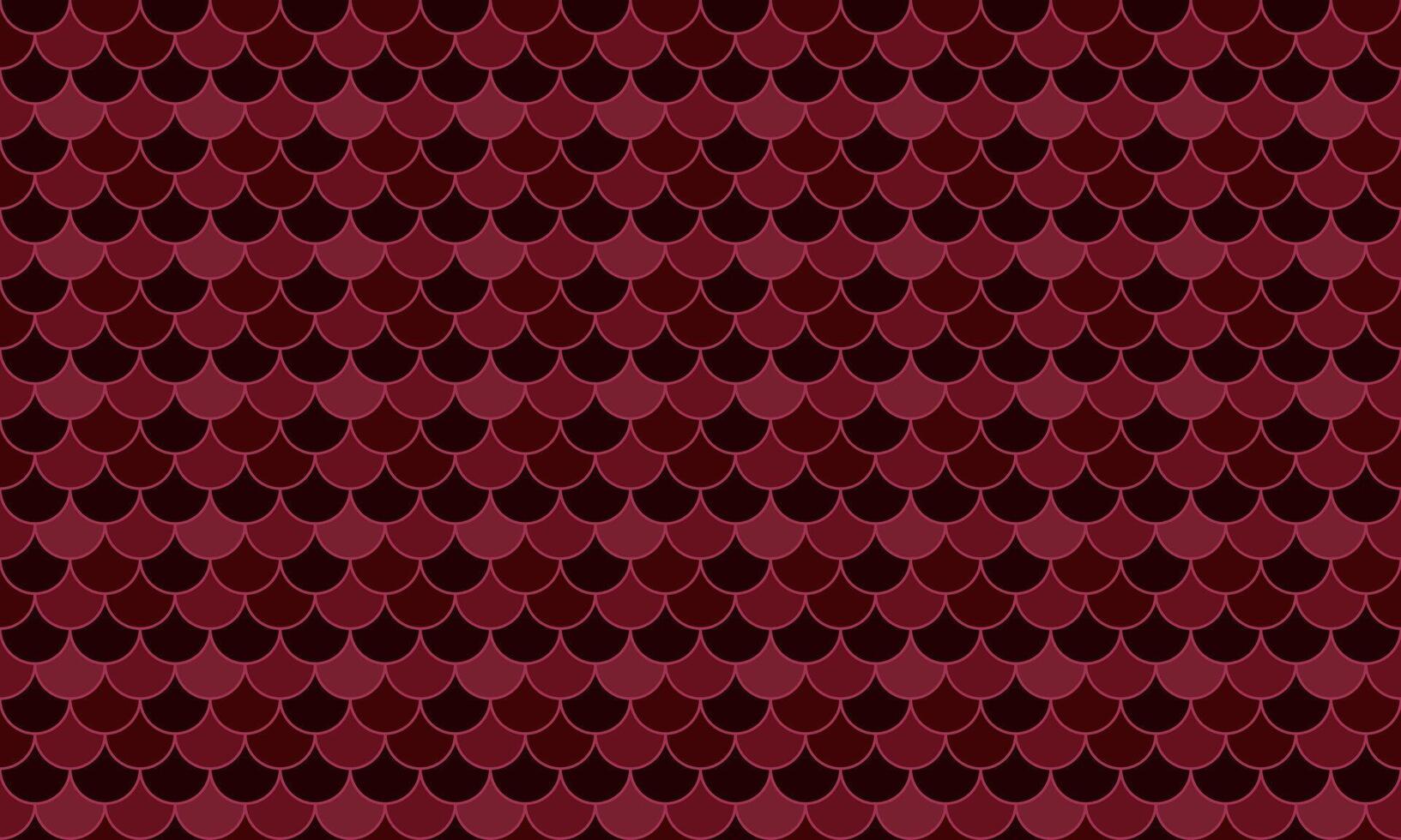 Elegant, repeating fish scale pattern in rich burgundy hues. Perfect for backgrounds, website design, textiles, or any project needing a sophisticated, textured aesthetic. vector