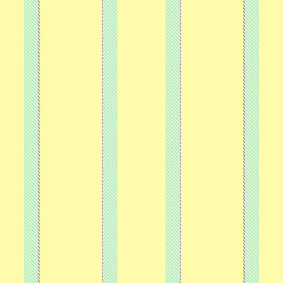 Pastel yellow and mint green vertical stripes create a calming, minimalist background. Perfect for websites, presentations, or social media this subtle pattern evokes serenity and freshness. vector