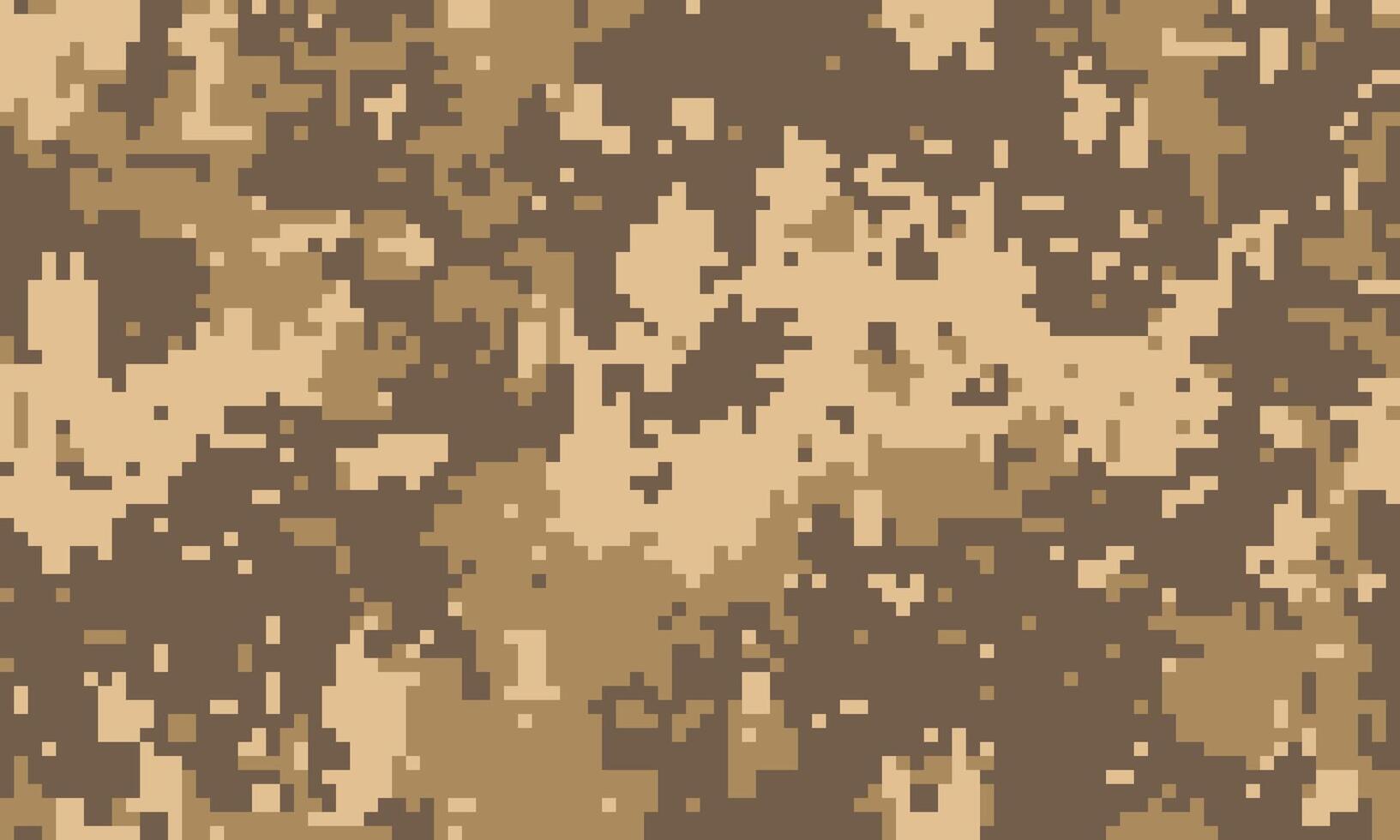 Abstract desert camouflage pattern. Seamless digital texture ideal for backgrounds, website design, military themes, or fashion prints. vector