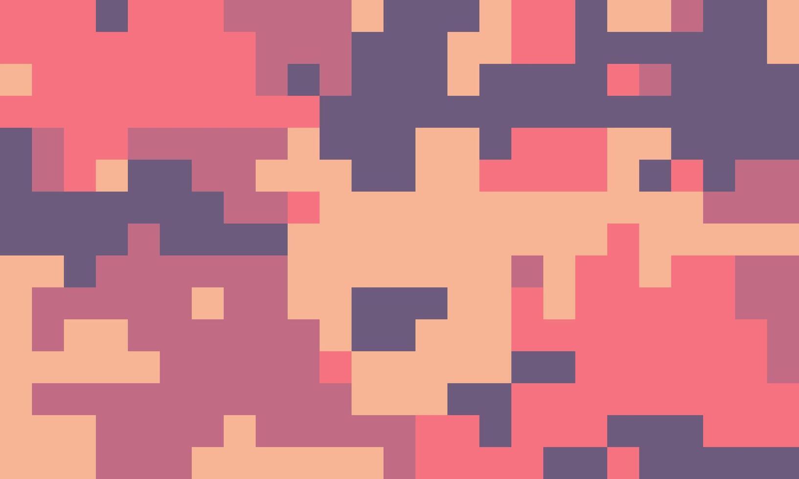 Abstract pixel art background. Earthy tones create a textured, digital camouflage effect. Perfect for website banners, social media graphics, or as a stylish overlay. vector