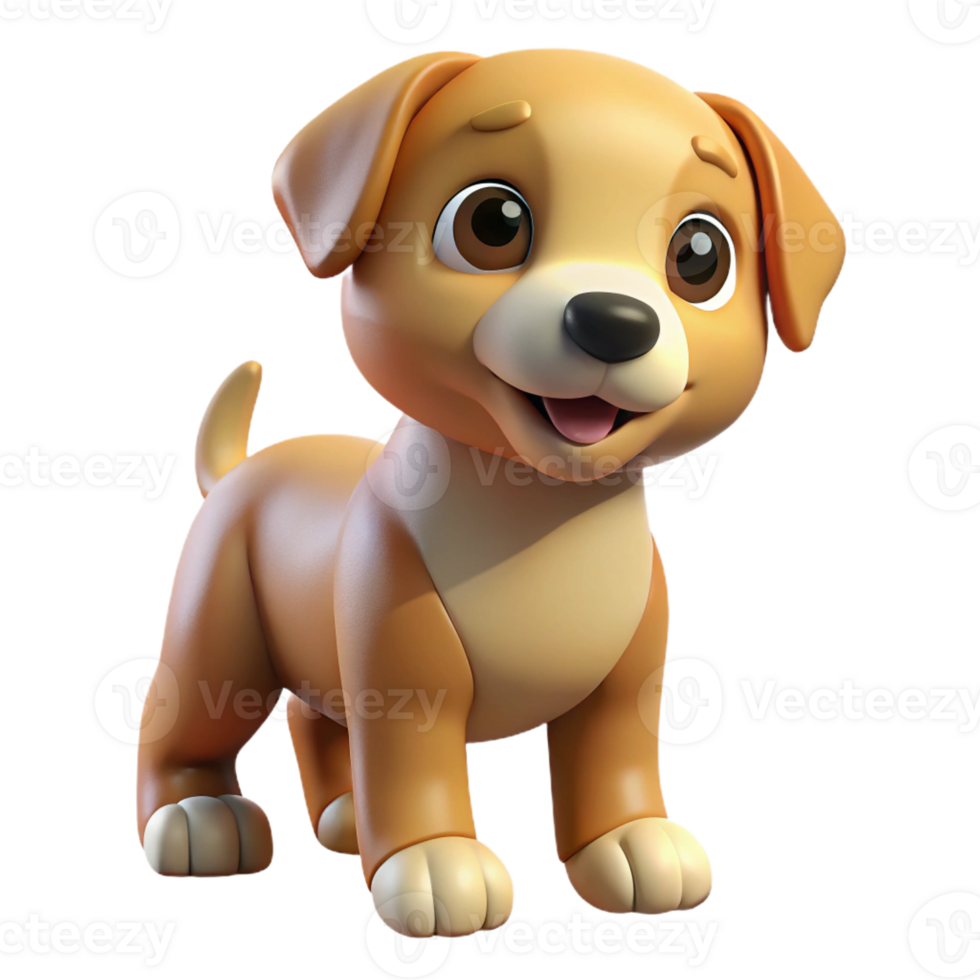 wonderful timeless Cute puppy, adorable pose, with Transparent Background png