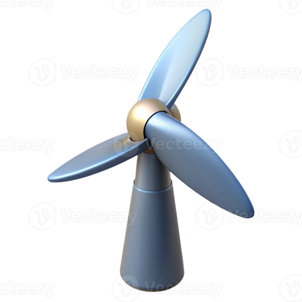 striking baroque Wind turbine blade, fiberglass composite with Transparent Background studio quality png