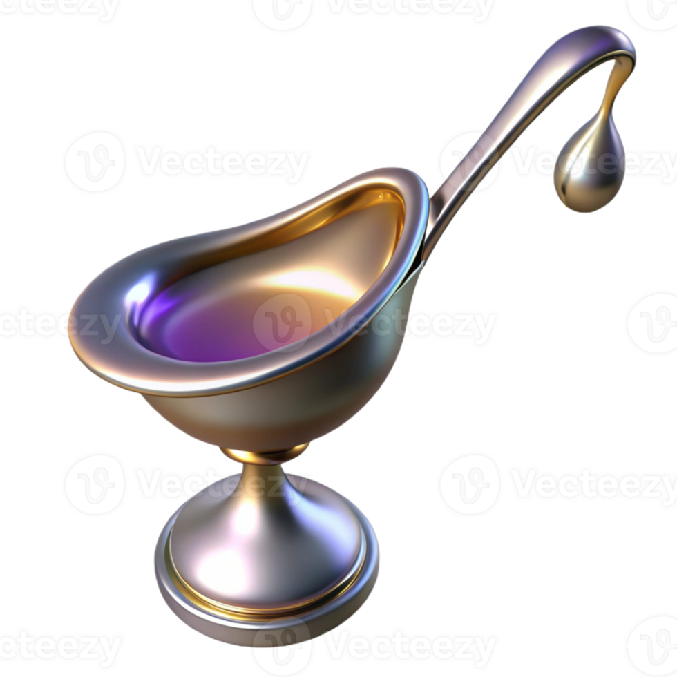 whimsical hypnotic Photorealistic, professional render, isolated cutout of an Art Nouveau absinthe spoon, silver, ornate handle, drip bowl, with Transparent Background elite png