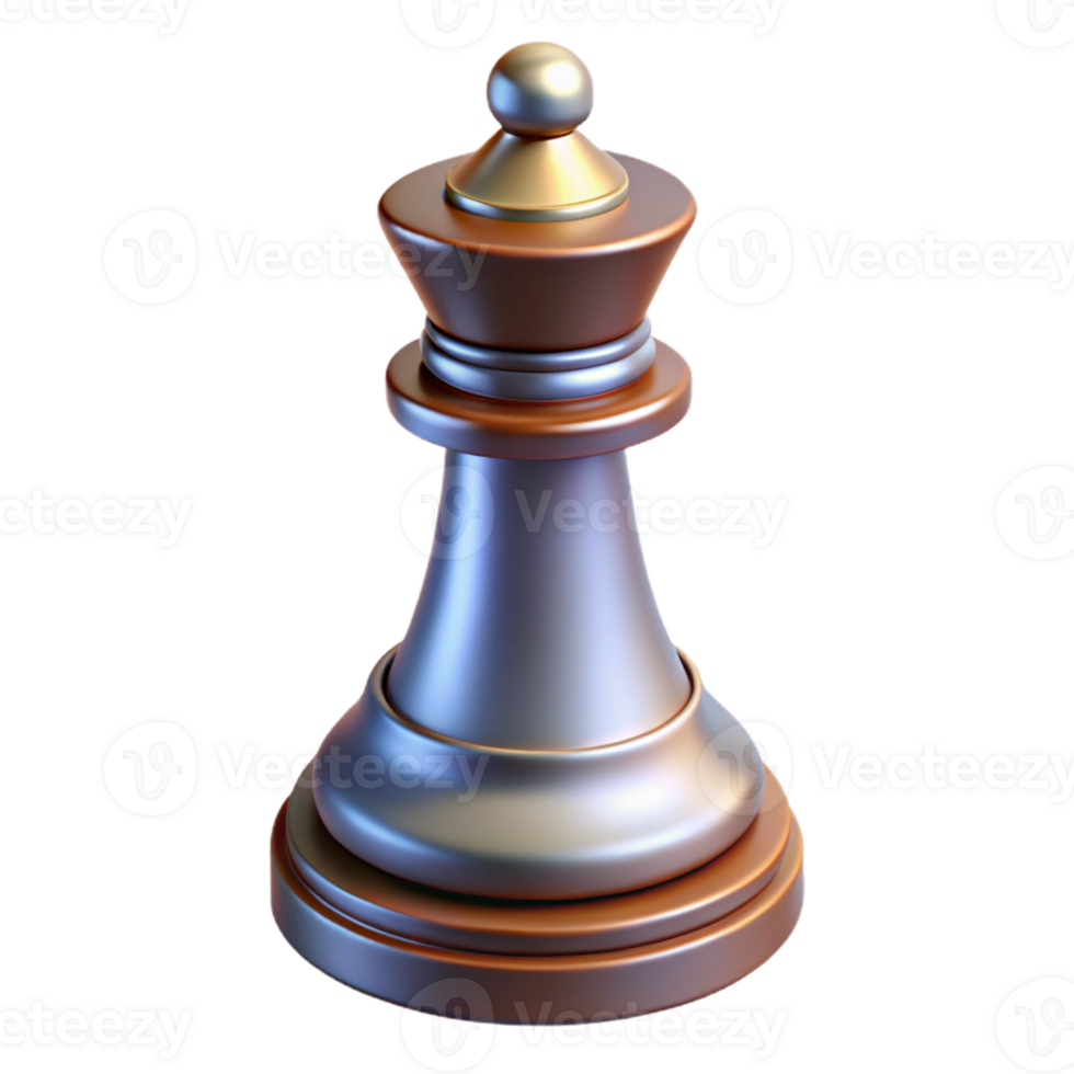 passionate radiant Chess piece, strategic game, with Transparent Background authentic png