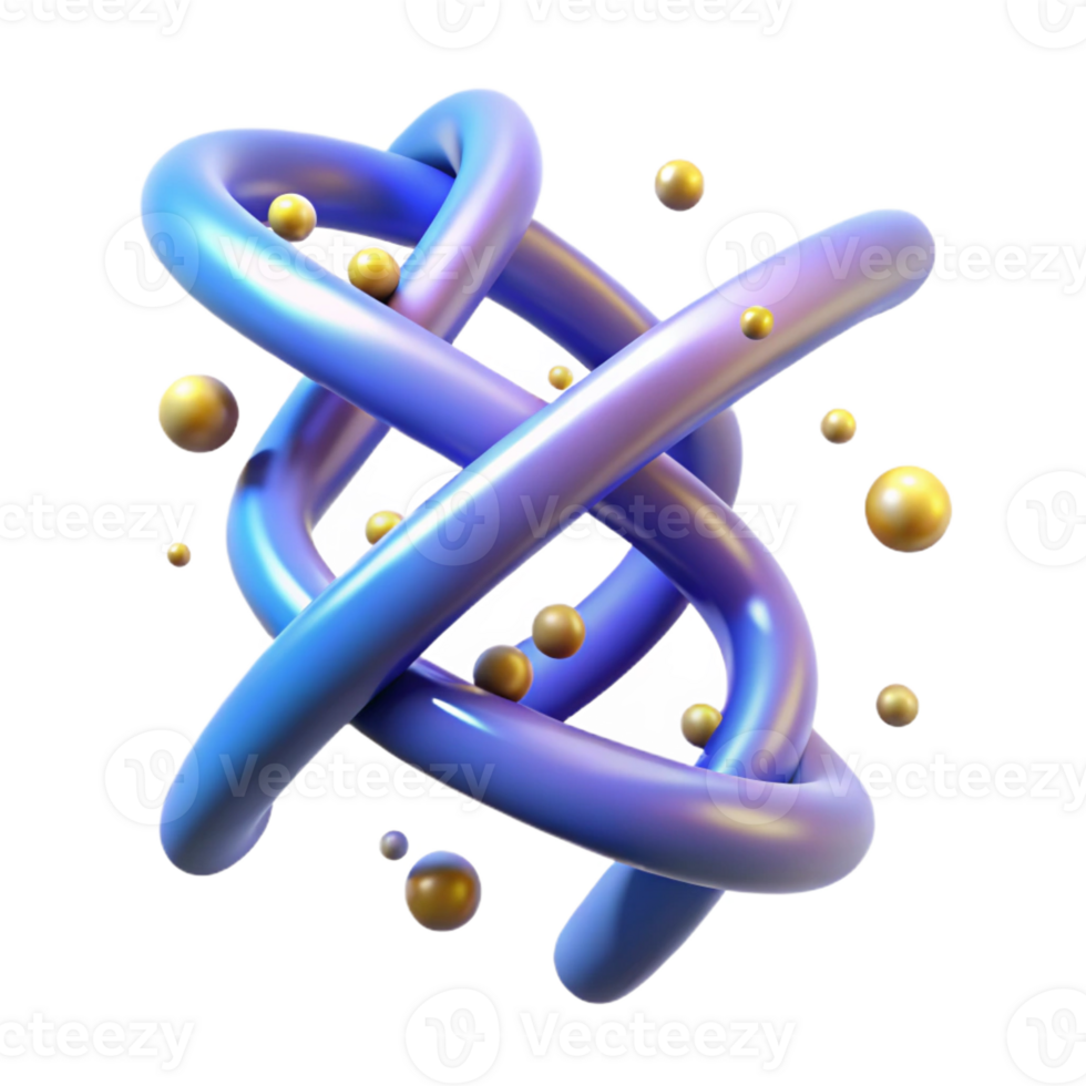 spectacular creative A spiraling DNA double helix with glowing nucleotides, with Transparent Background flawless png