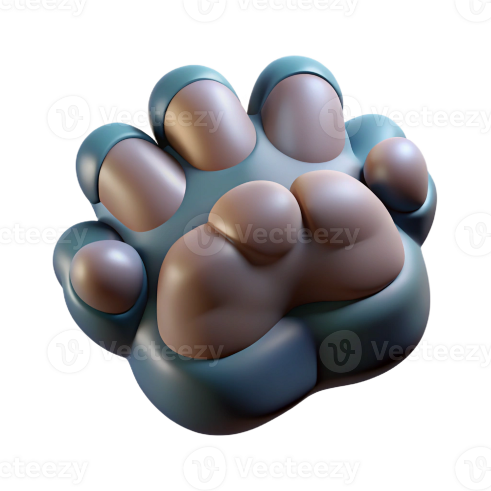 mesmerizing dramatic classic Ultra-detailed, isolated cutout of a single Sphinx paw, hyper-specific, professional render, concept art style with Transparent Background 8K png