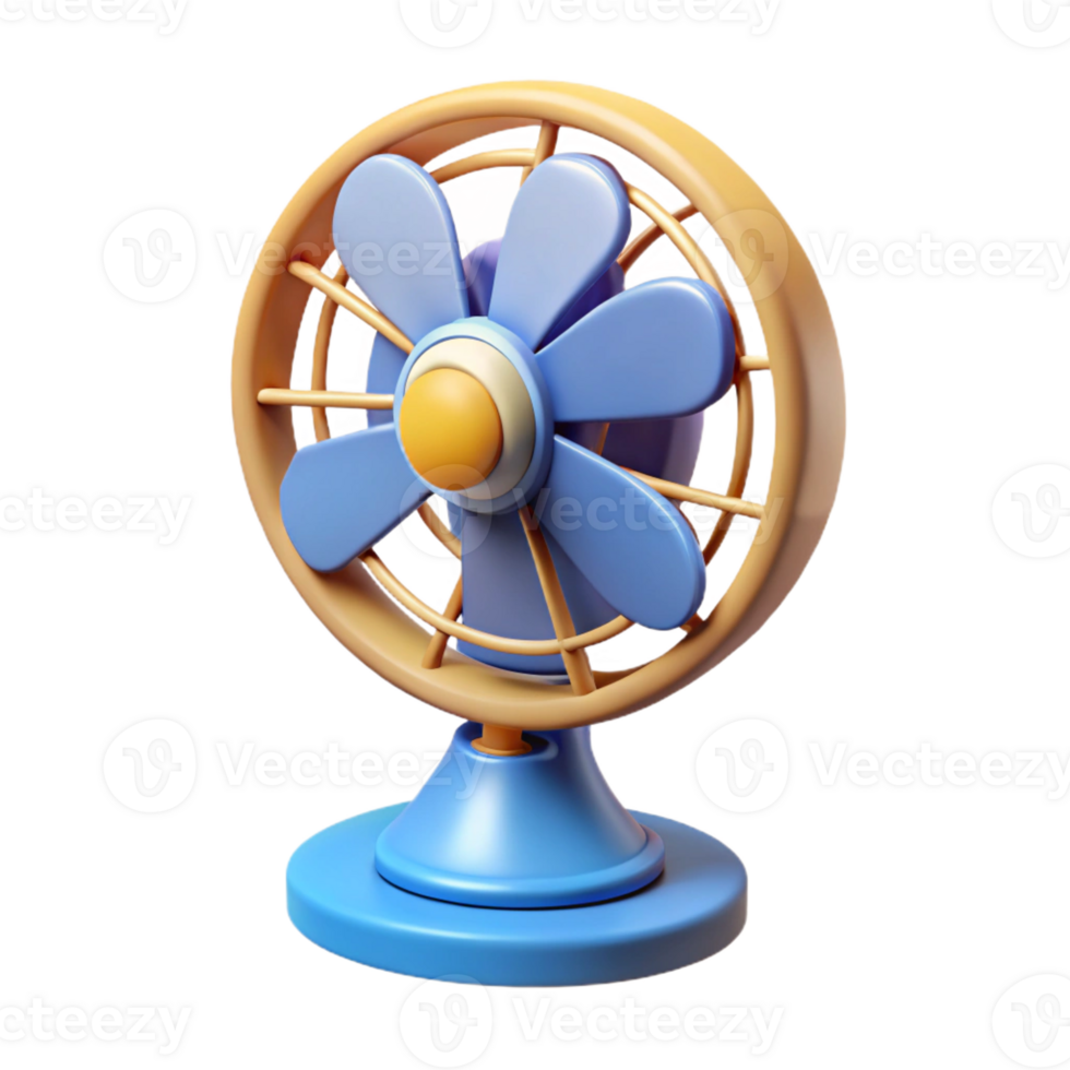 playful magnificent Hyper-specific isolated cutout, concept art style render of a vintage handheld fan with Transparent Background handcrafted png