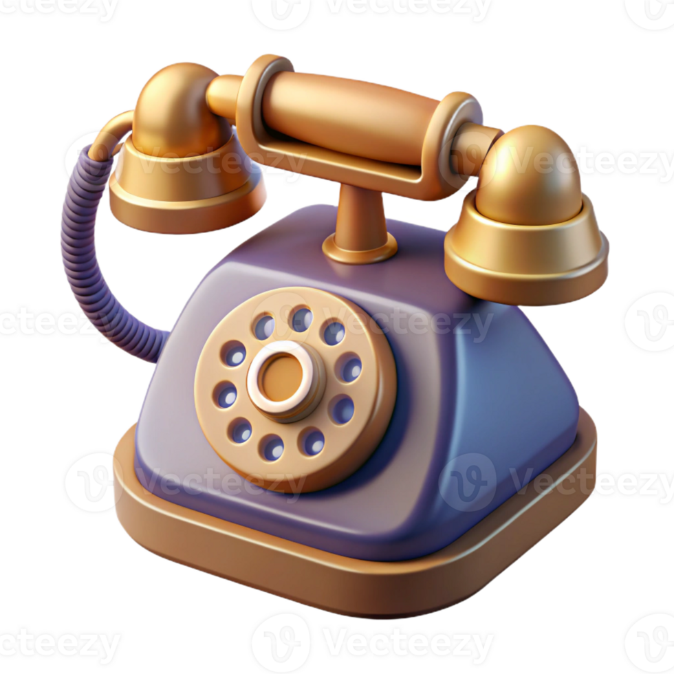 spectacular unparalleled Concept art style, hyper-specific isolated cutout of a vintage rotary dial with Transparent Background png