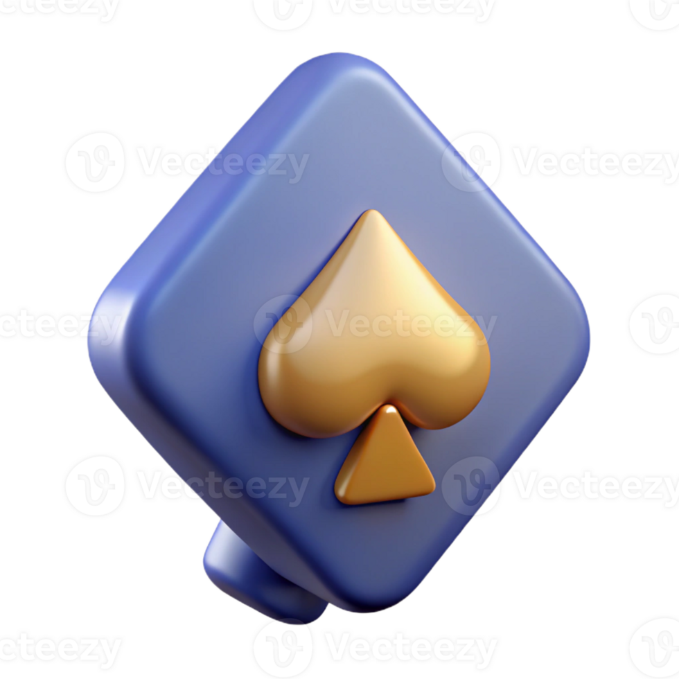 striking reflective vintage A single, stylized, playing card - the Queen of Spades with Transparent Background high resolution png
