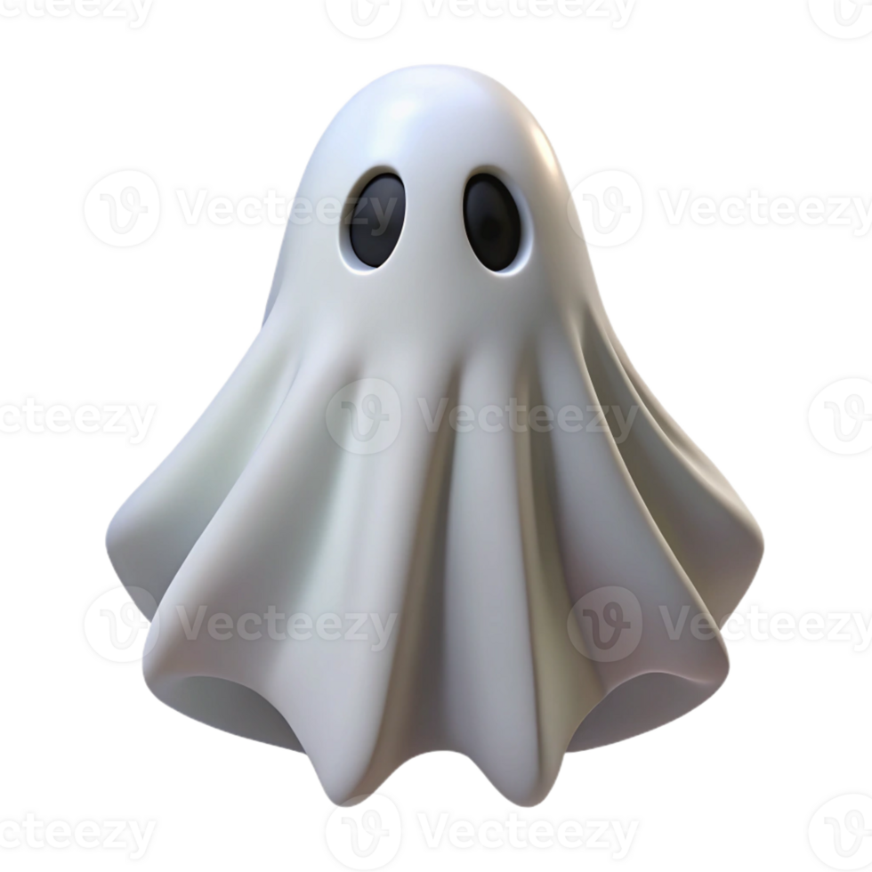 timeless abstract A ghastly ghost with translucent form, with Transparent Background impeccable png