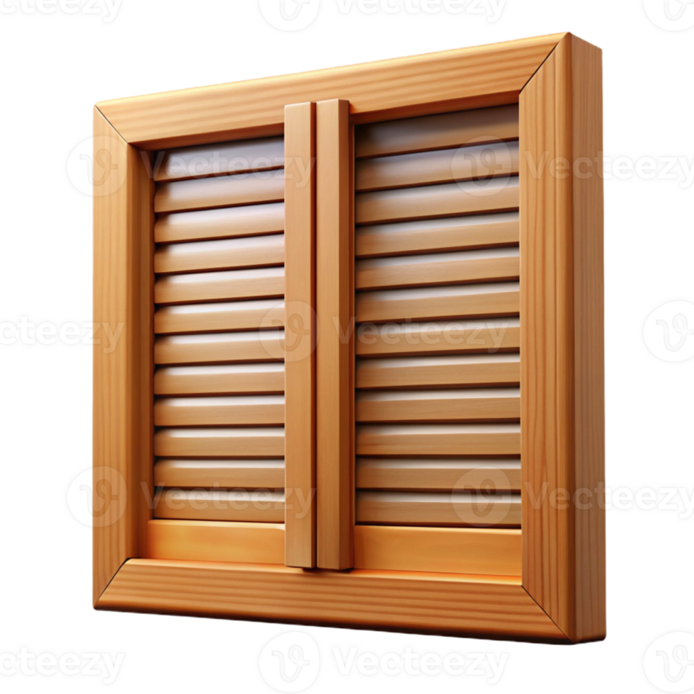 serene acclaimed Window shutter, wood, with Transparent Background png