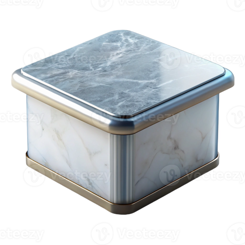 notable bohemian Marble countertop, polished, with Transparent Background museum quality png