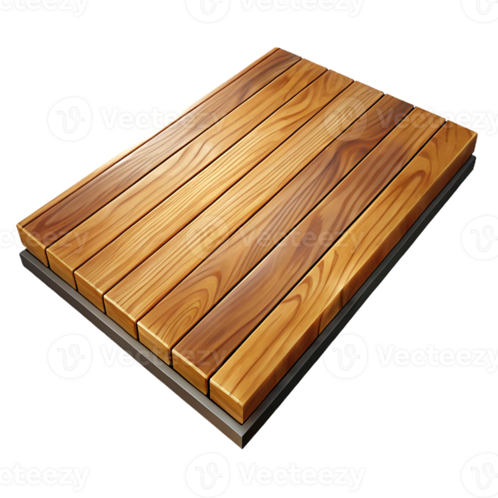 playful dazzling Wooden floorboard, oak, with Transparent Background detailed png