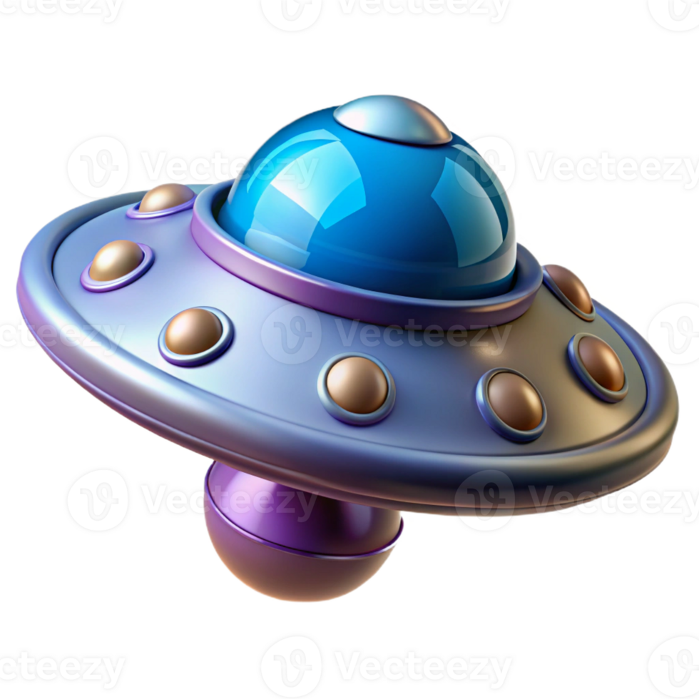 magnificent distinguished Ultra-detailed, isolated cutout of a single piece of alien technology, concept art style, hyper-specific with Transparent Background png