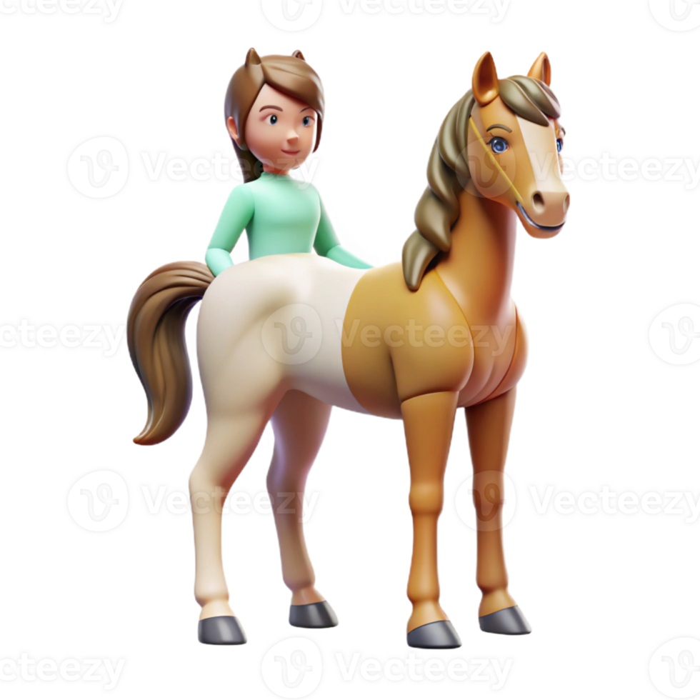 hypnotic futuristic Centaur, half-human, half-horse with Transparent Background high resolution png