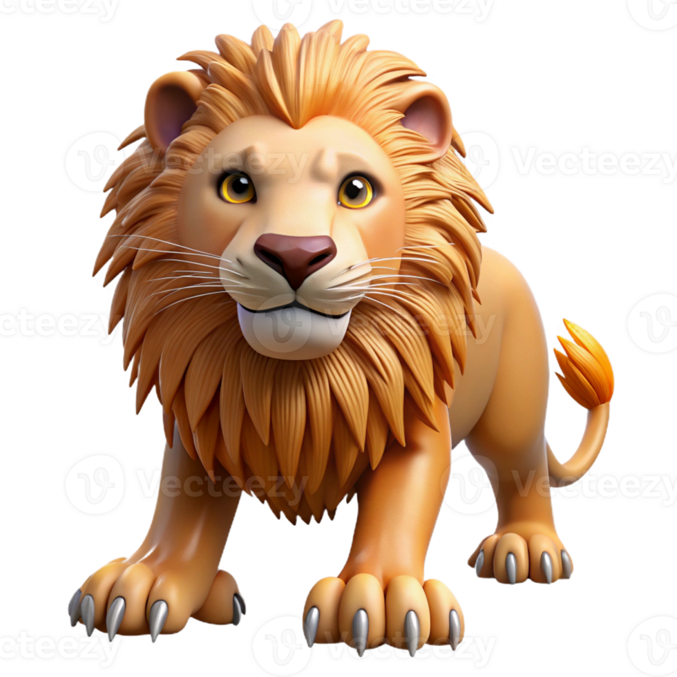 splendid elegant Hyper-specific, photorealistic professional render of an isolated Nemean Lion pelt, claws intact Isolated cutout with Transparent Background perfect clarity png