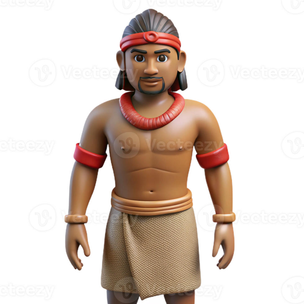 gorgeous surreal Ultra-detailed photorealistic isolated cutout of a tribal man's ceremonial loincloth, professional render with Transparent Background handcrafted png
