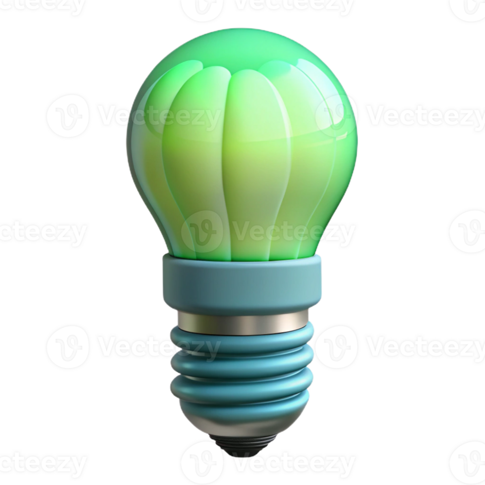 tranquil gorgeous Energy efficient lightbulb, LED lighting, with Transparent Background top-tier png