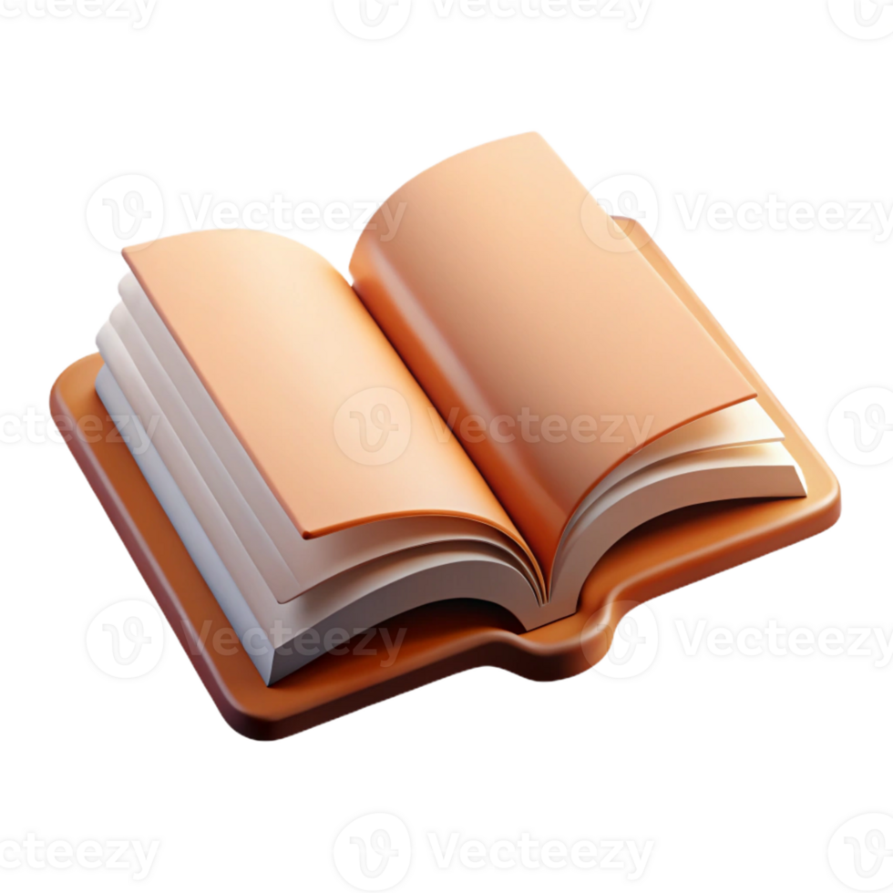 radiant acclaimed Hyper-specific, photorealistic isolated cutout of a single open book with pages made of human skin with Transparent Background png