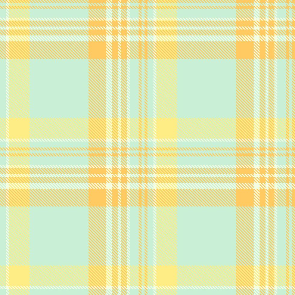 Stylish seamless pattern, many fabric tartan check. Multi texture textile background plaid in light and amber colors. vector
